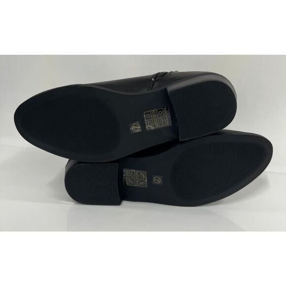Journee Collection Women's Ellis Booties - Black 7M - Picture 6 of 8